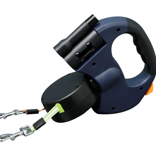 Dual Retractable Dog Leash