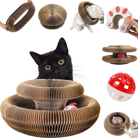Foldable Cat Scratcher Toy